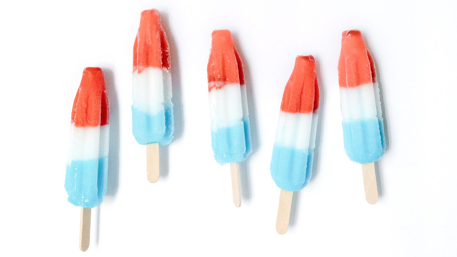 Colourful popsicles