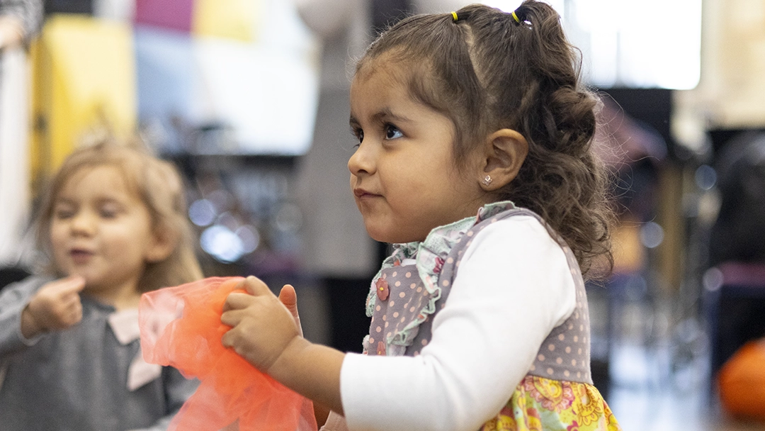 Musical Storytime student
