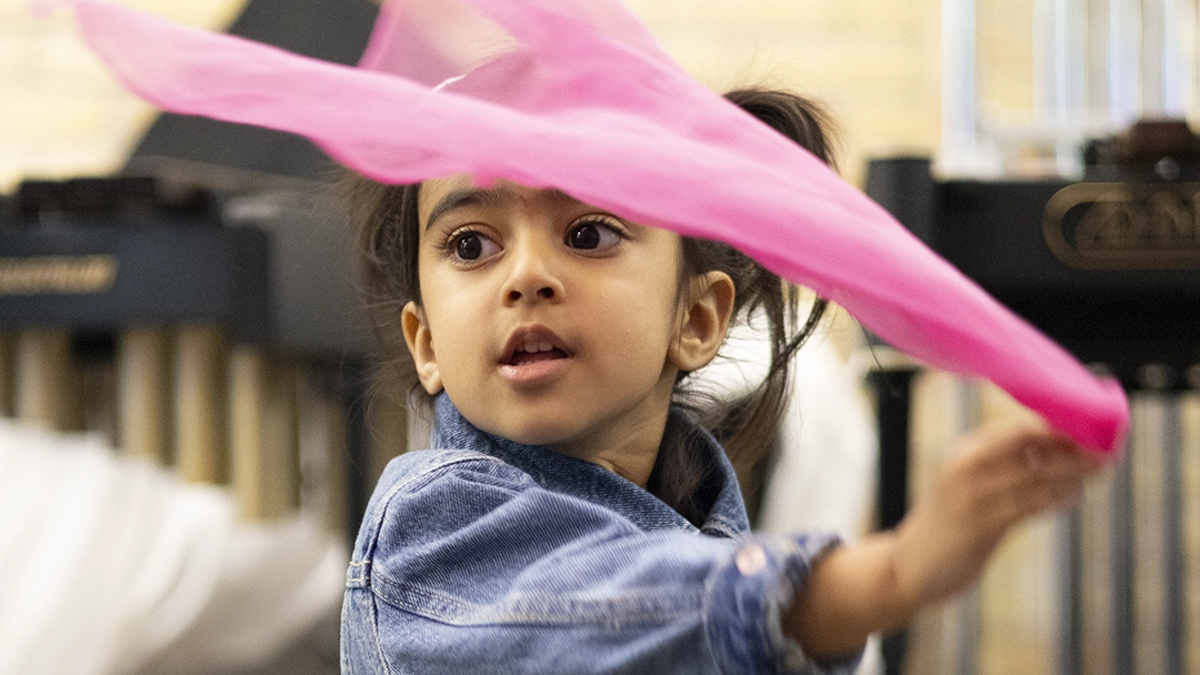 Musical Storytime student