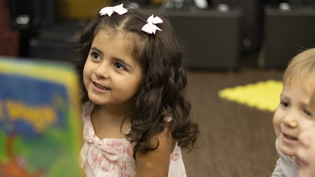 Musical Storytime students