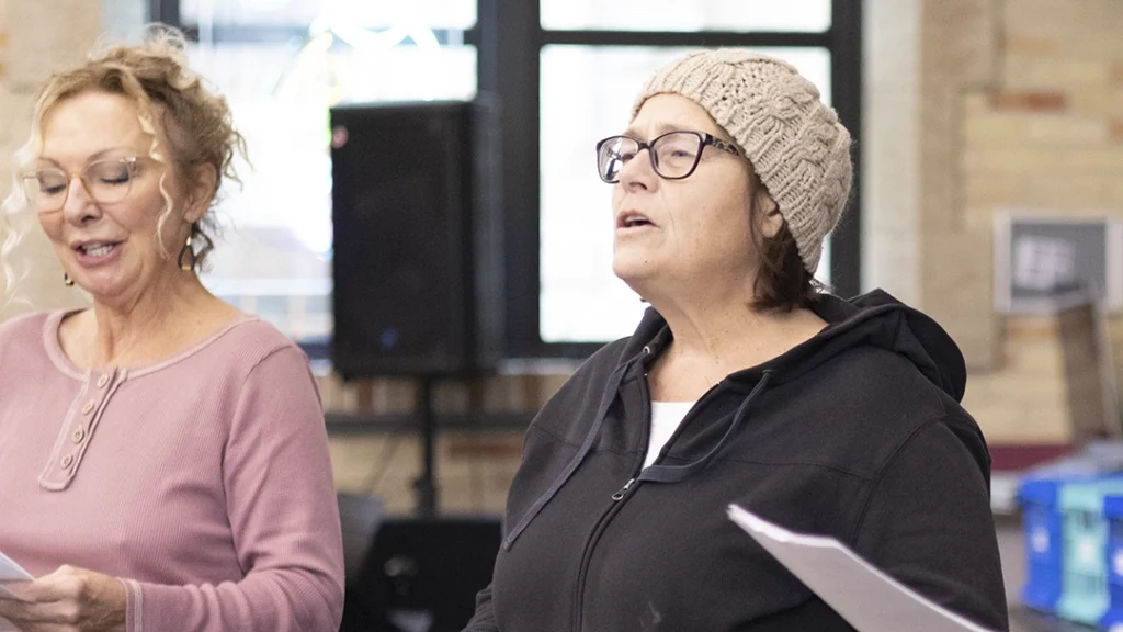 Intro to Blues Singing students