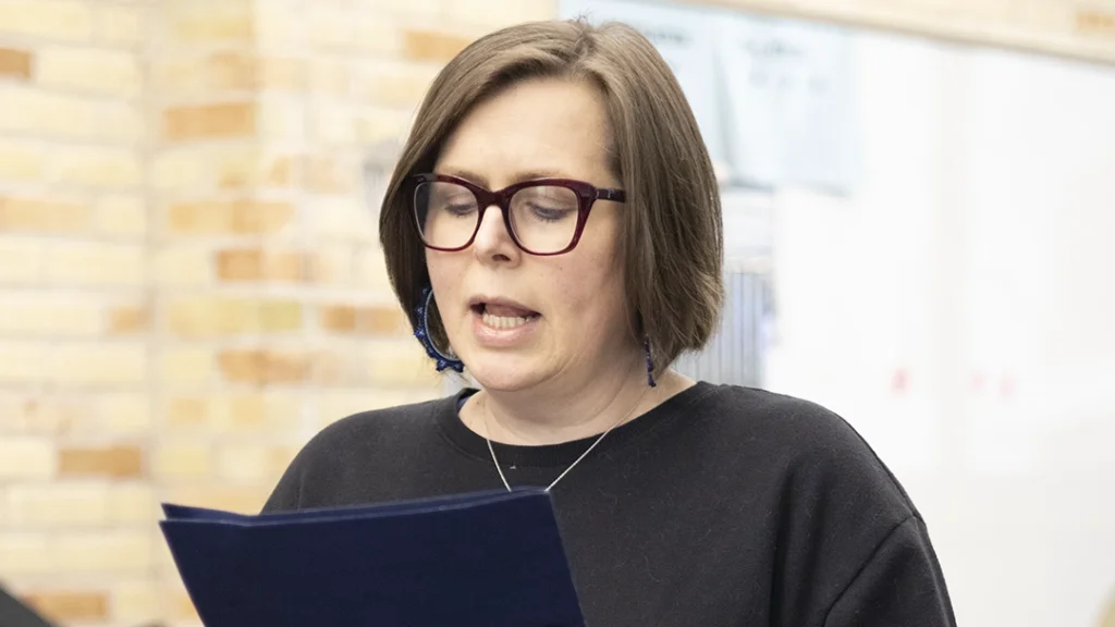 Intro to Blues Singing student