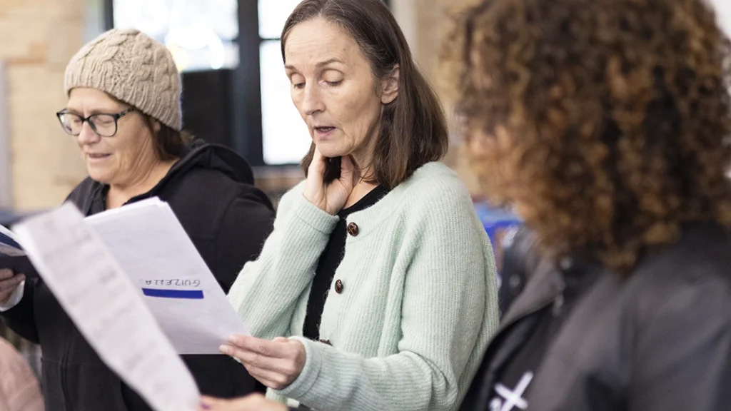 Intro to Blues Singing students