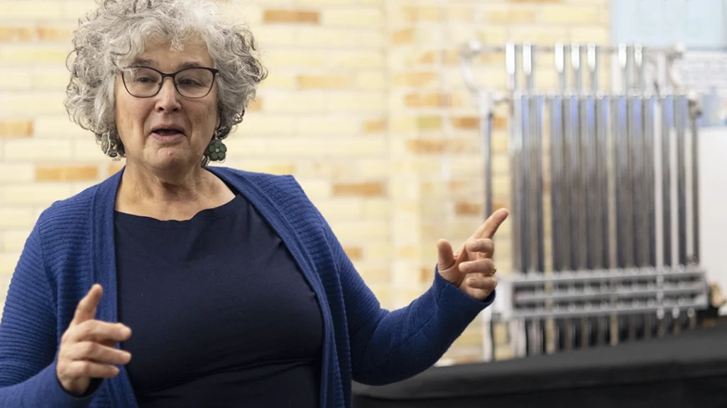 Ensemble Singing for Adults student singing