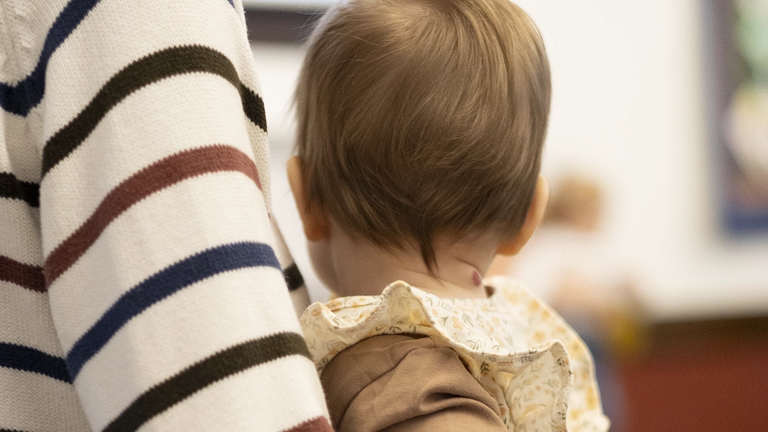 Baby Beats student and parent