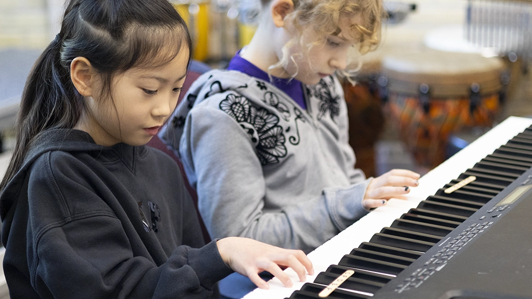 Intro to Piano students